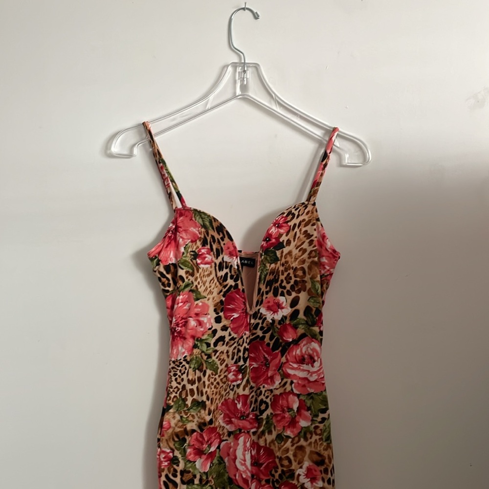 JLUXLABEL Floral Leopard Print Dress - Picture 6 of 10